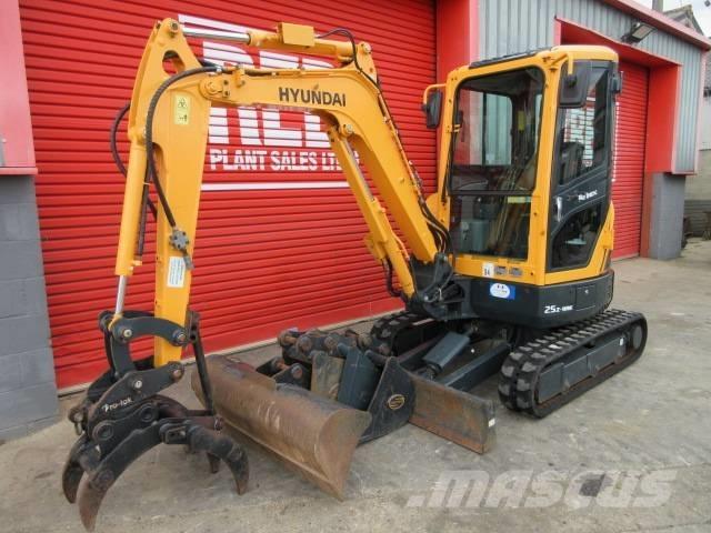 Hyundai R25Z-9 AK Mini bageri <7t