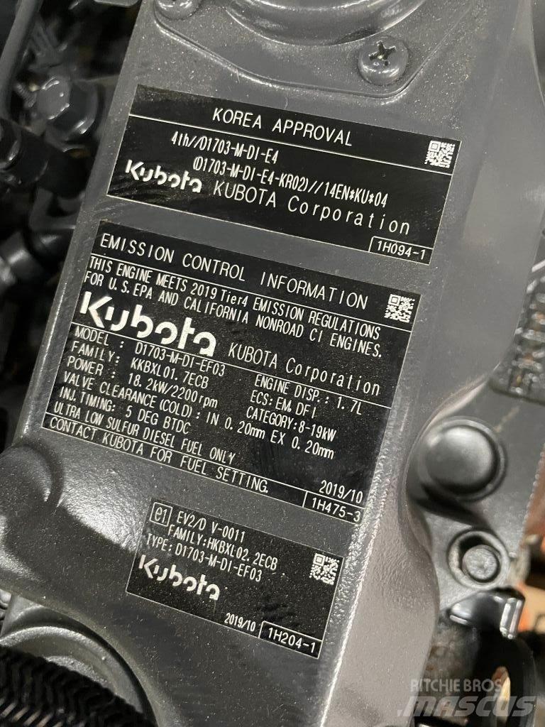 Kubota D1703 Motori