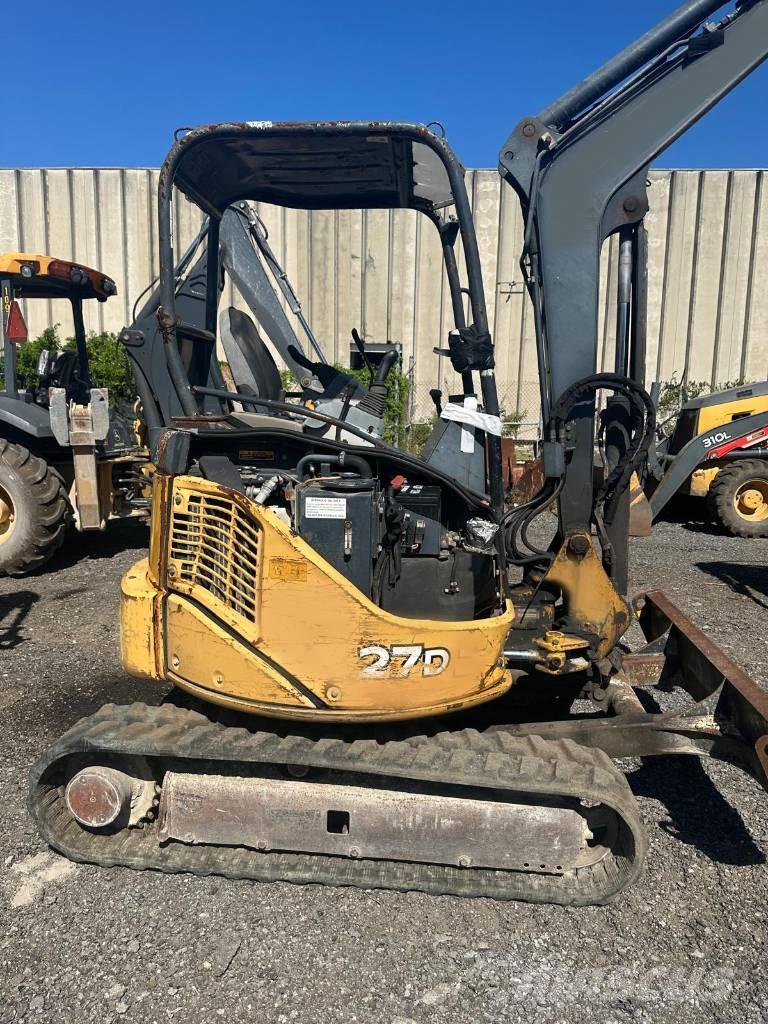 John Deere 27 D Mini bageri <7t