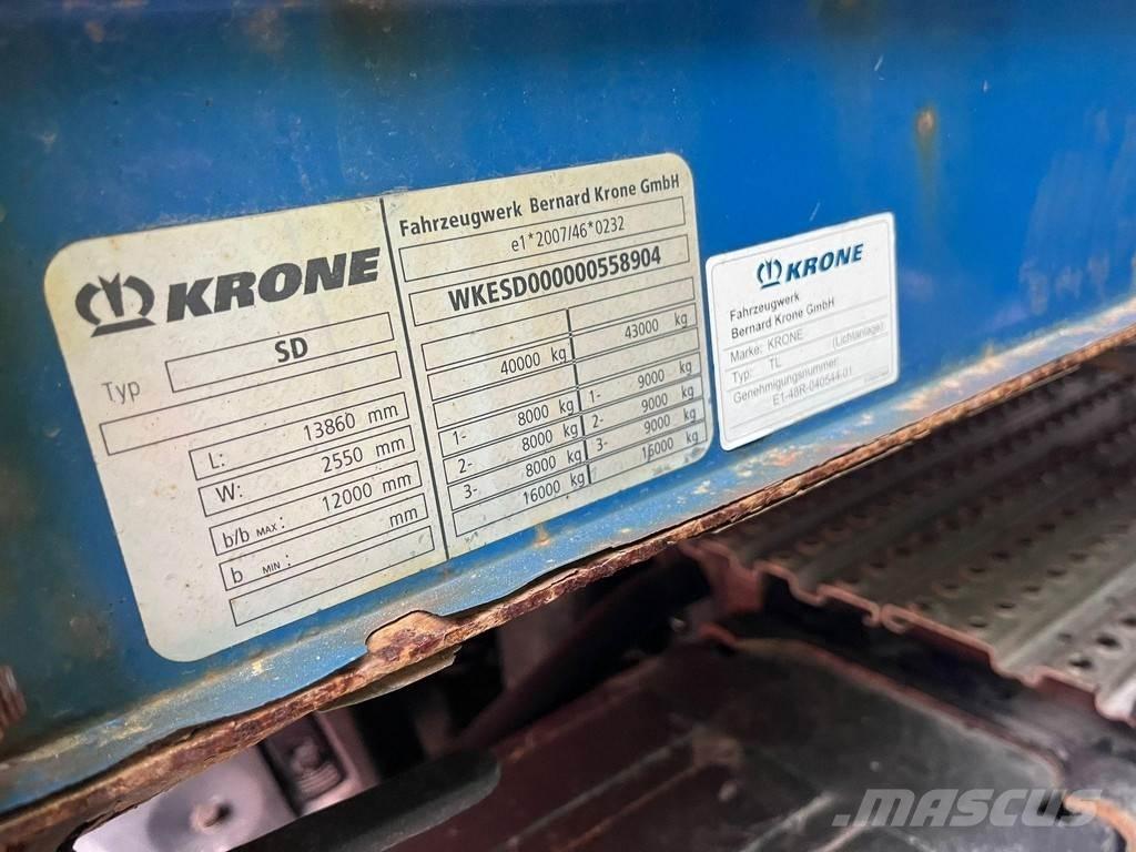Krone SD Poluprikolice sa ceradom