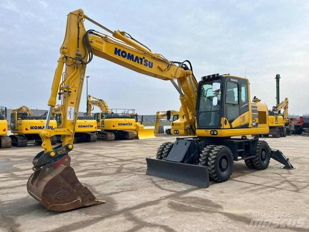 Komatsu PW160-11 Bageri na kotačima