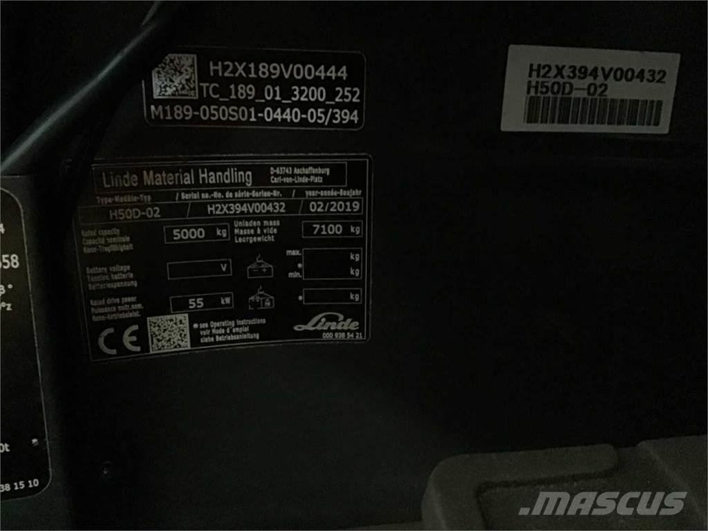 Linde H50D Dizelski viličari