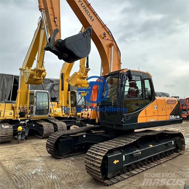 Hyundai R220LC-9S Bageri gusjeničari