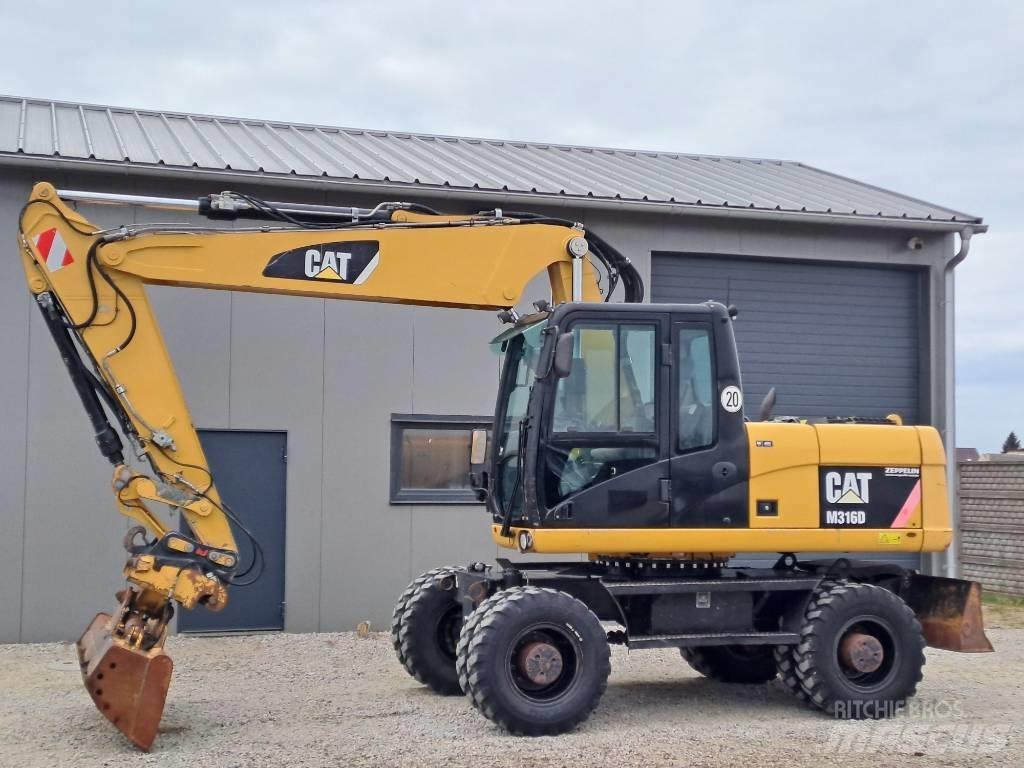 CAT M 316 D Bageri na kotačima