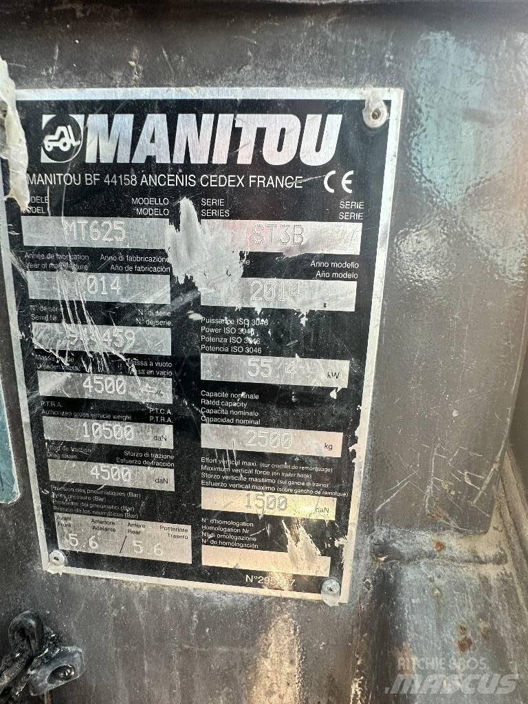 Manitou MT 625 Teleskopski viličari