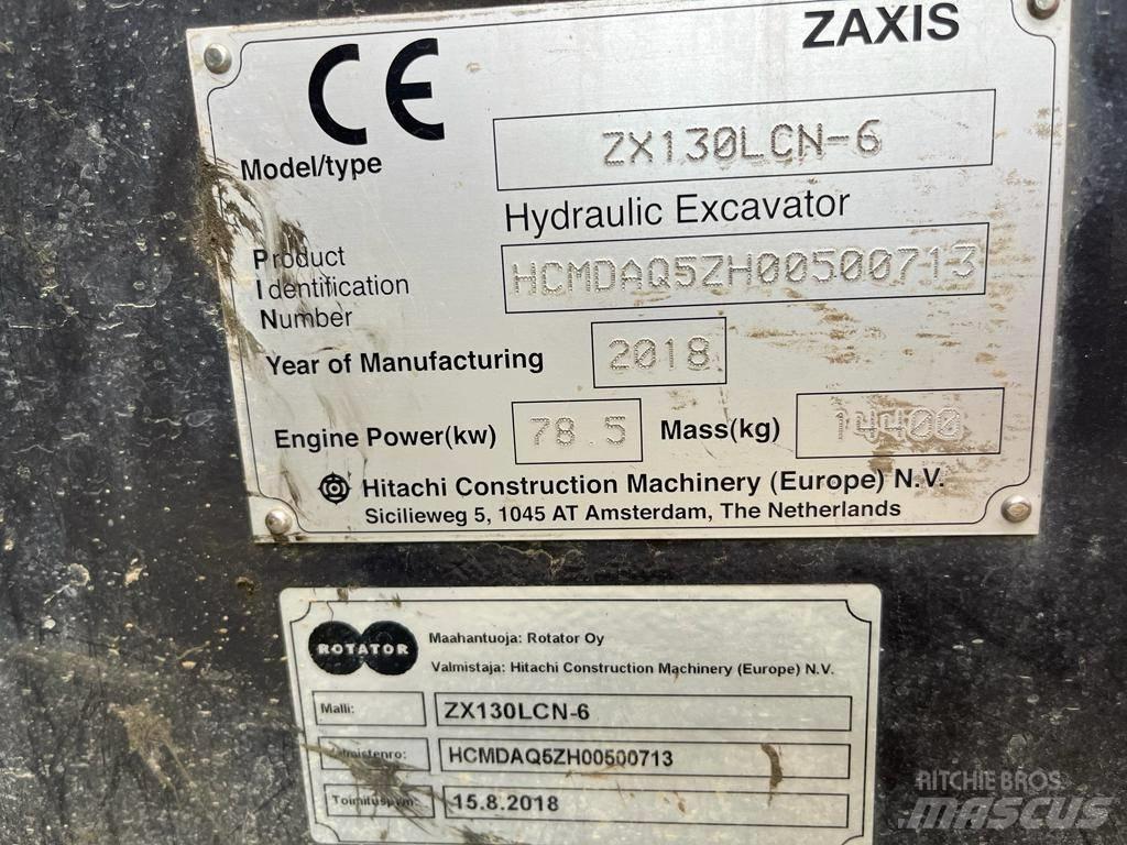 Hitachi ZX130LCN-6 Bageri gusjeničari