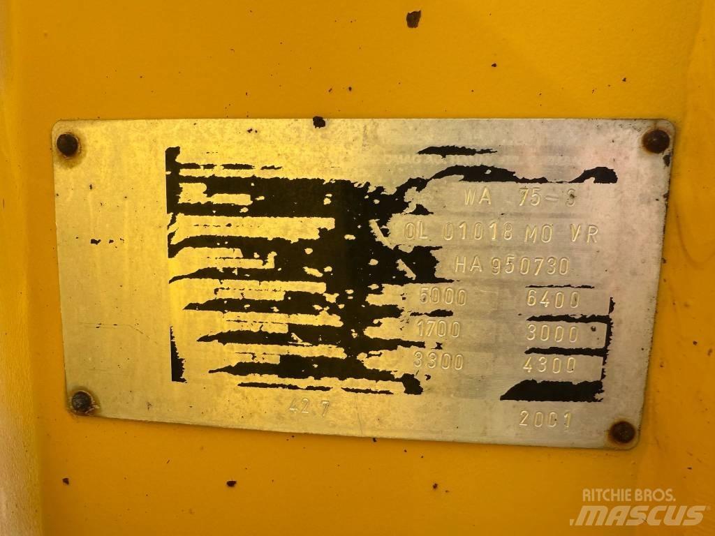 Komatsu WA 75 Utovarivači na kotačima