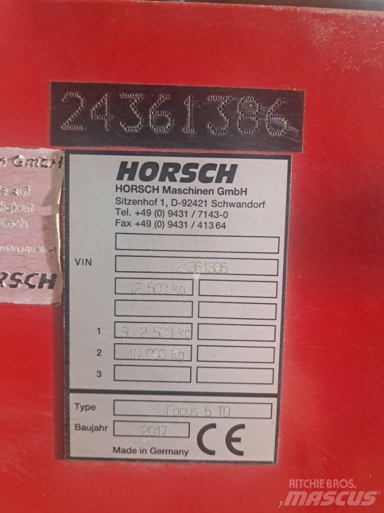 Horsch Focus 6 TD Sijačice