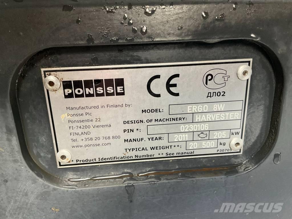Ponsse ERGO 8W Harversteri