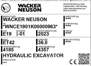 Wacker Neuson ET42 Bageri gusjeničari