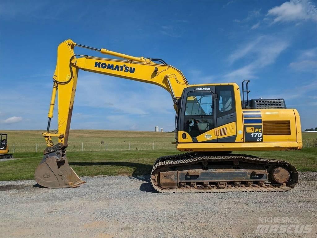 Komatsu PC 170 LC Bageri gusjeničari