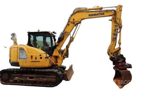 Komatsu PC 118 MR-8 Boom I dipper ruke