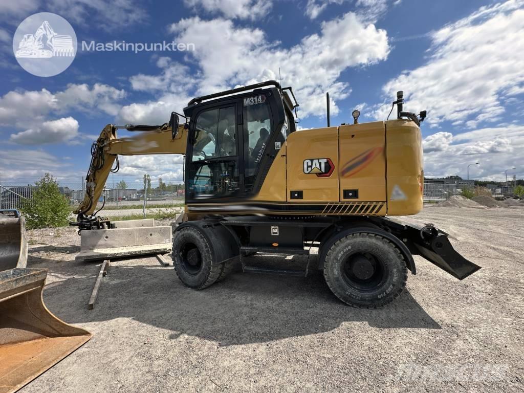 CAT M 314 Bageri na kotačima