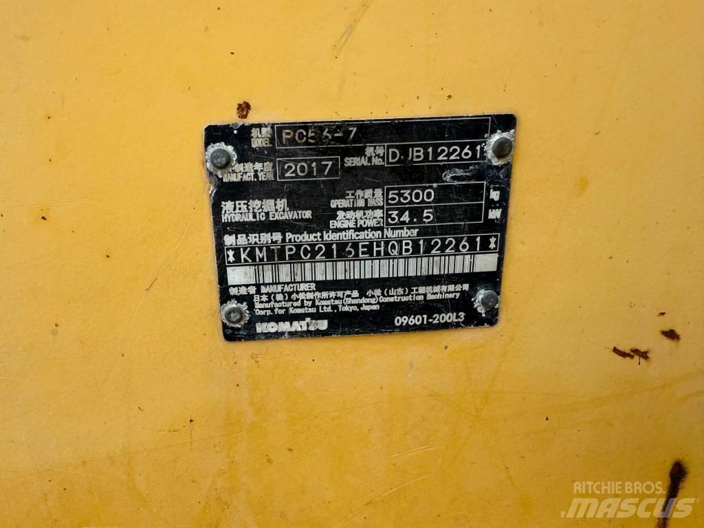 Komatsu PC 56-7 Mini bageri <7t