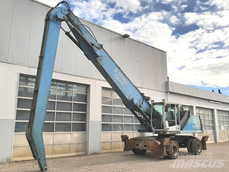 Fuchs MHL 350 D Bageri za manipuliranje materijalom / otpadom