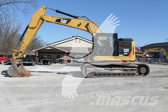 CAT 335F LCR Bageri gusjeničari