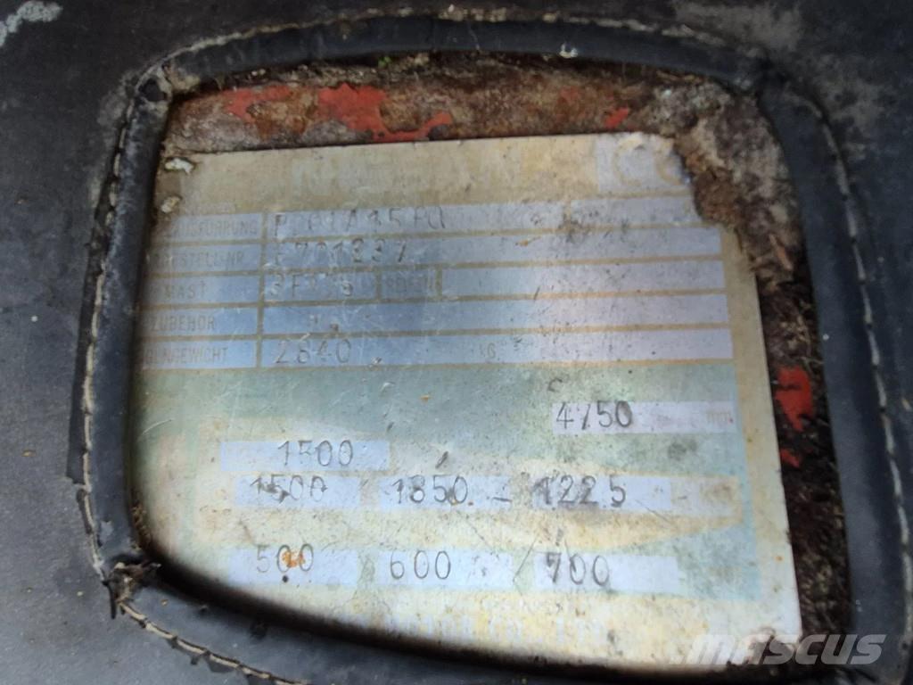 Nissan pd01a15po Plinski viličari