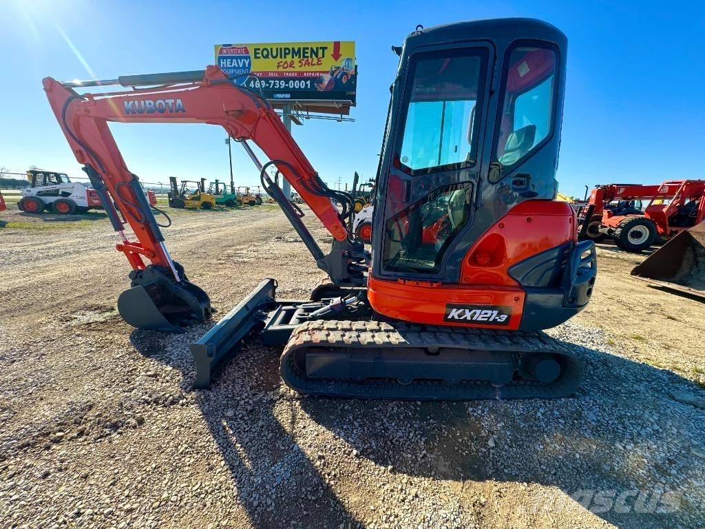 Kubota KX 121-3 Bageri gusjeničari