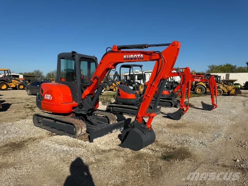 Kubota KX 121-3 Bageri gusjeničari