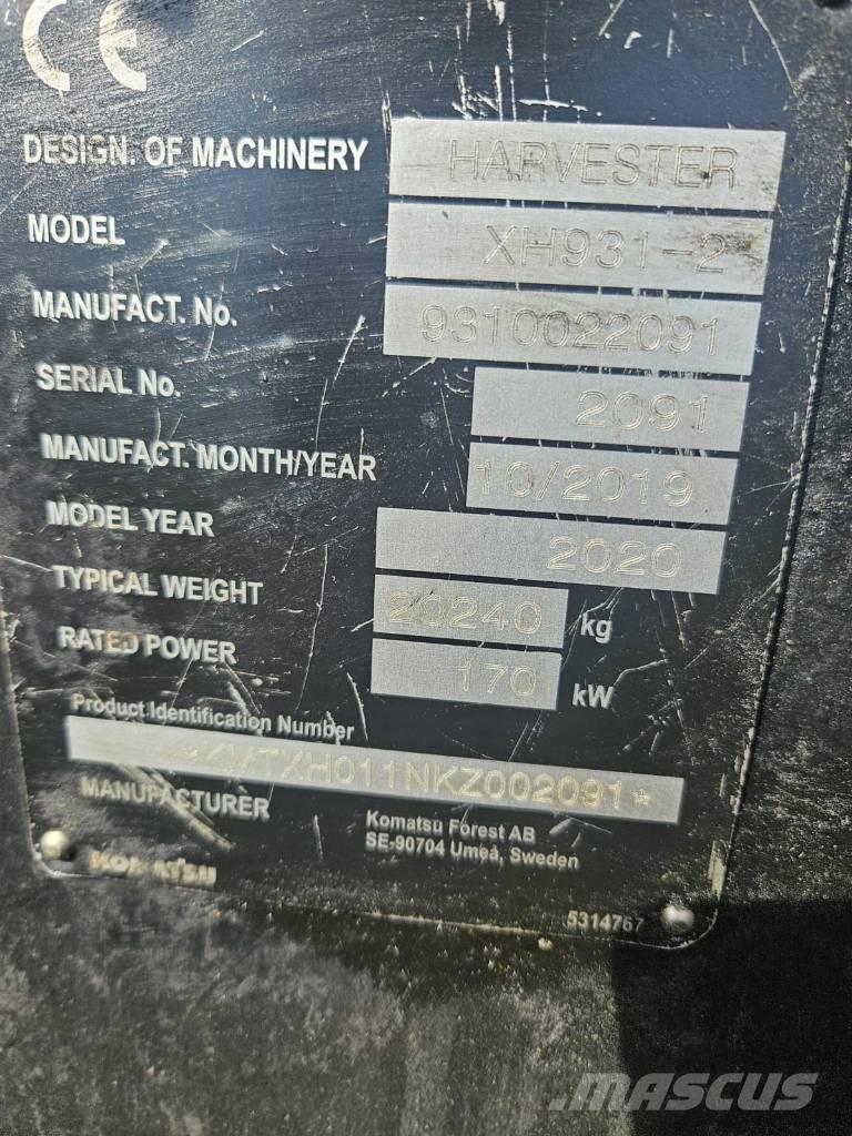 Komatsu C 144 Harversteri