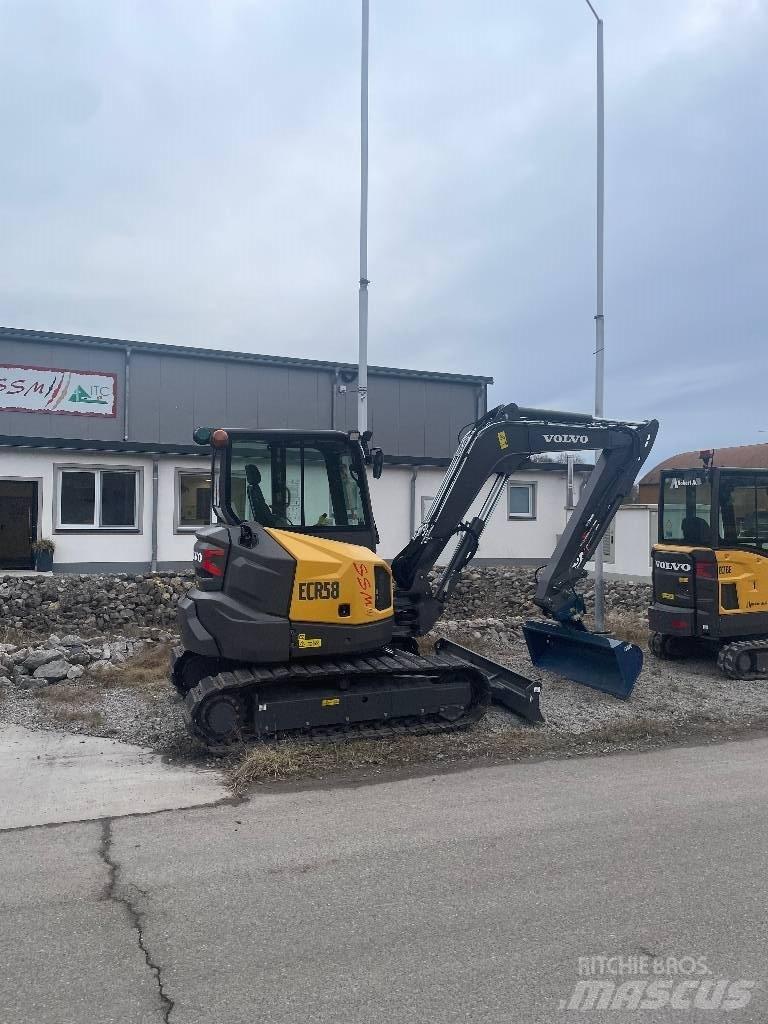 Volvo ECR 58 F Mini bageri <7t