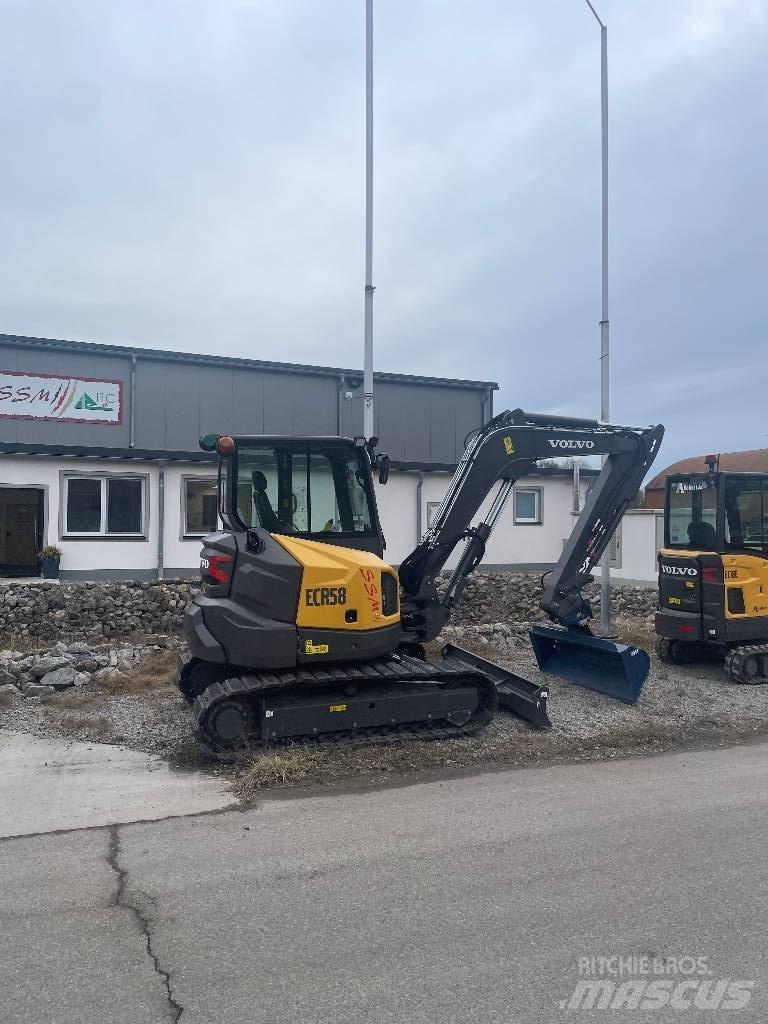 Volvo ECR 58 F Mini bageri <7t