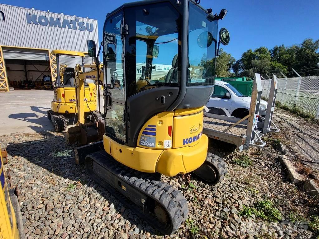 Komatsu PC26MR-5 Mini bageri <7t