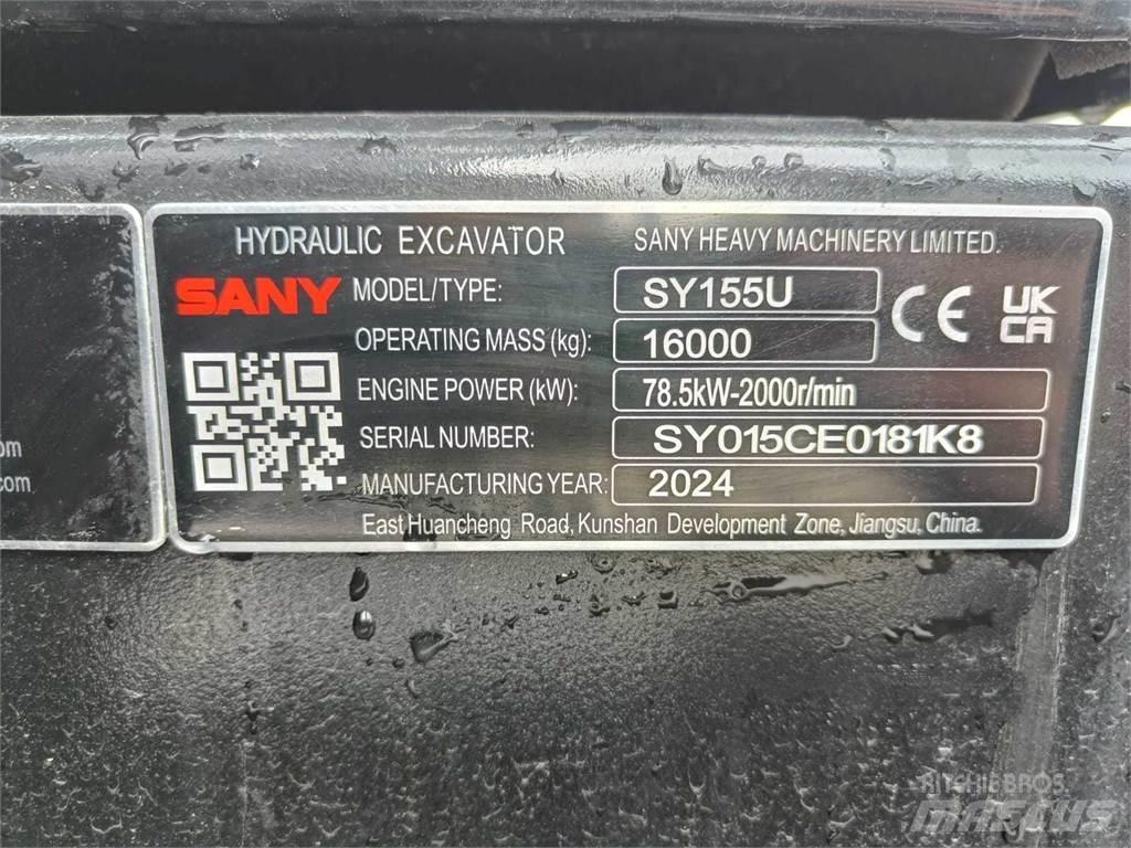 Sany SY155U Bageri gusjeničari