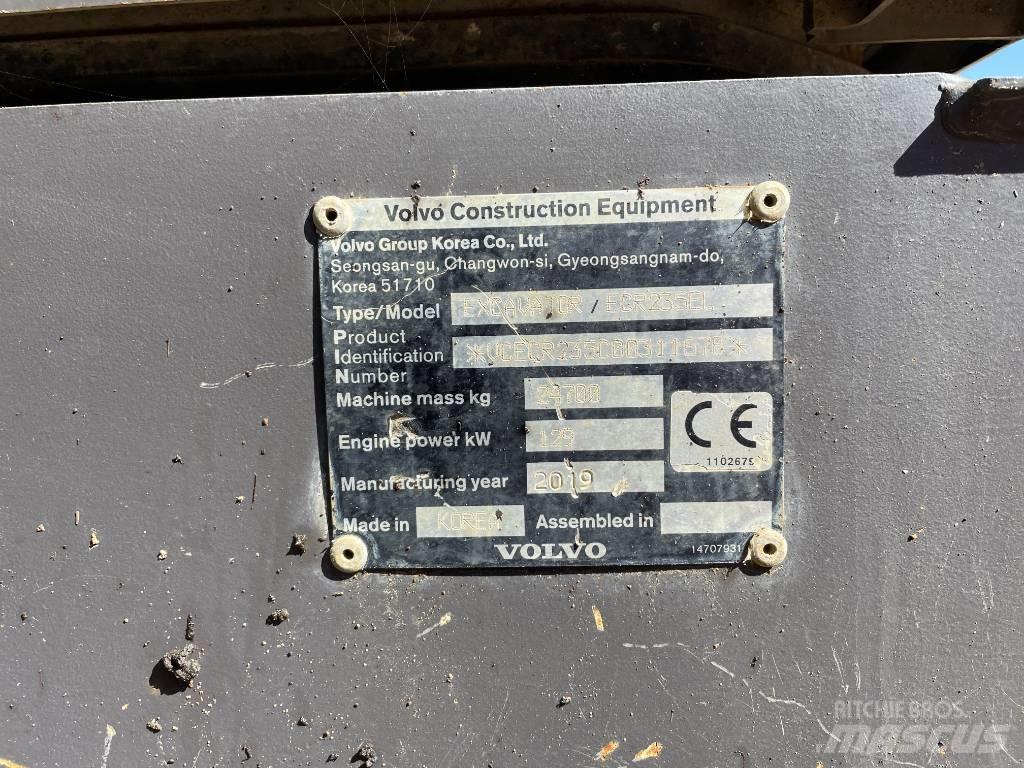 Volvo ECR 235 Bageri gusjeničari