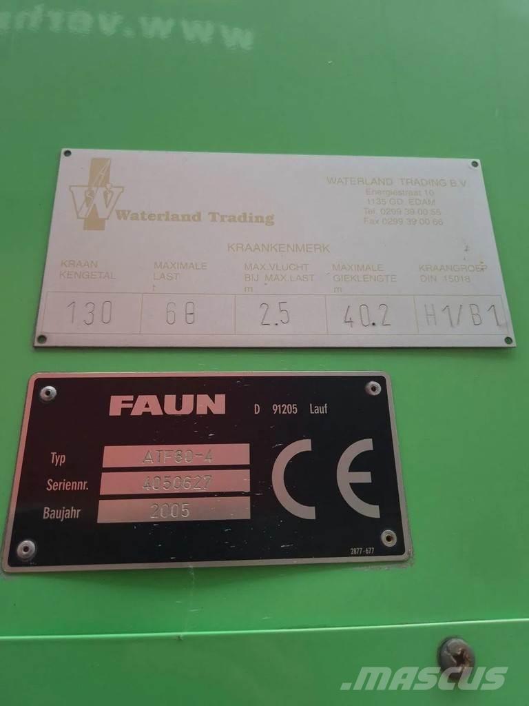 Faun ATF 60-4 Rabljene dizalice za težak teren