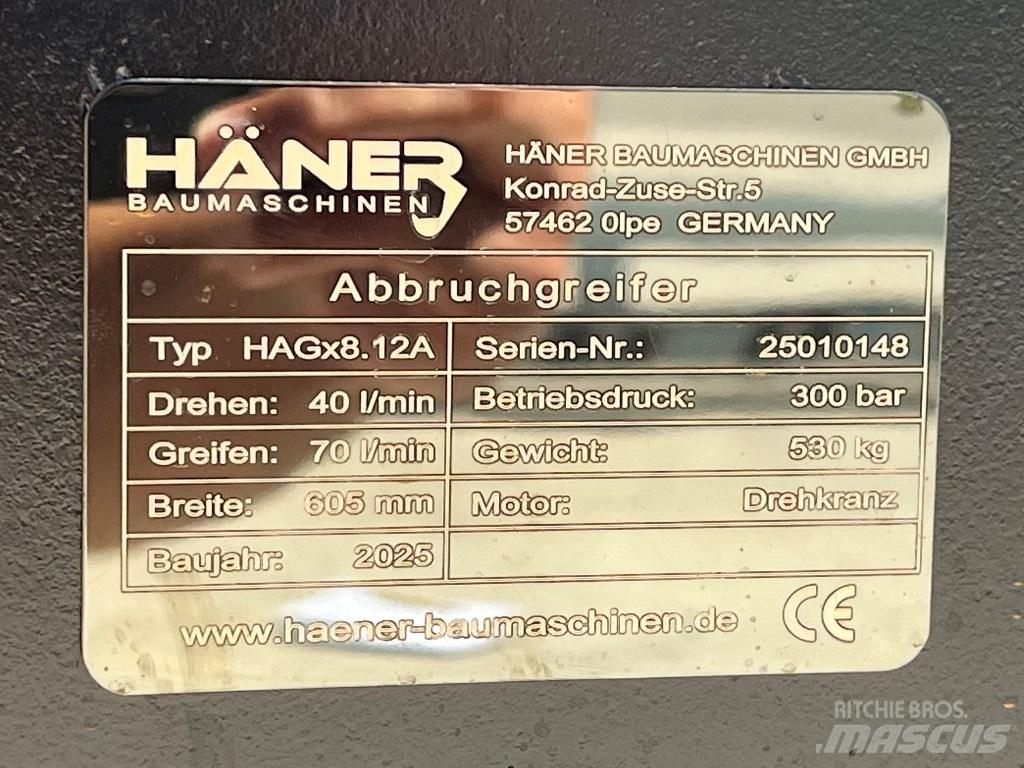  HANER HAGX8.12 Grabilice