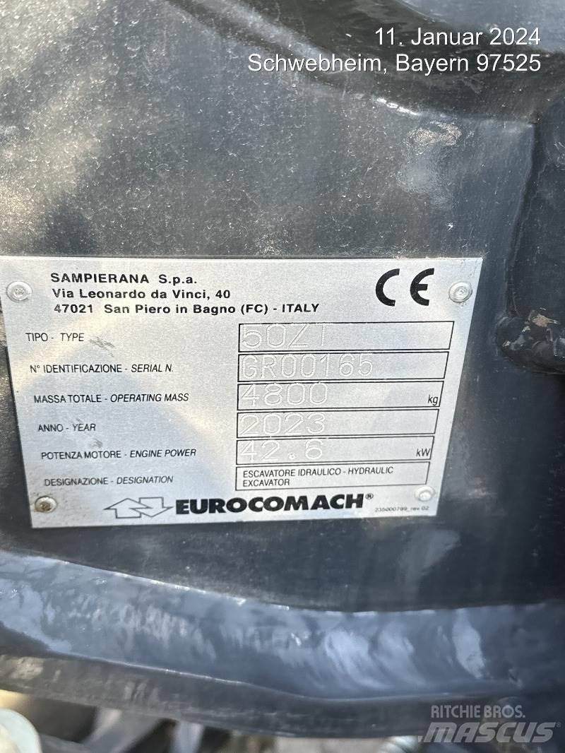 Eurocomach 50ZT Mini bageri <7t