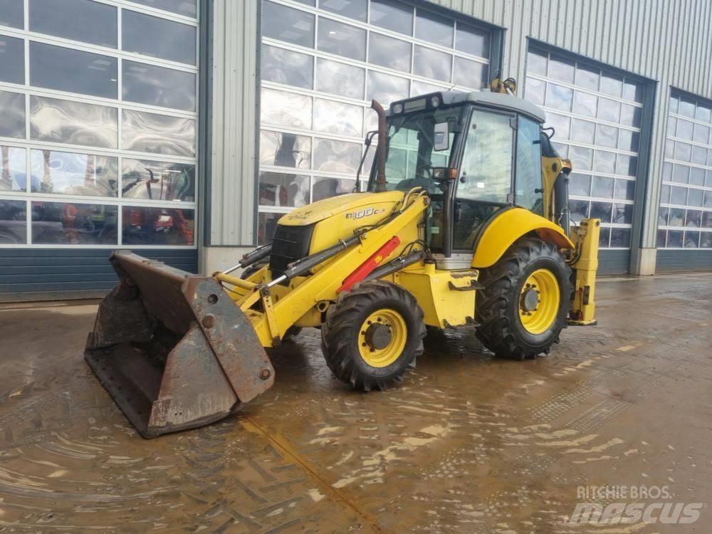 New Holland B 100 C Utovarni rovokopači