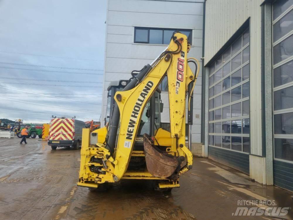 New Holland B 100 C Utovarni rovokopači