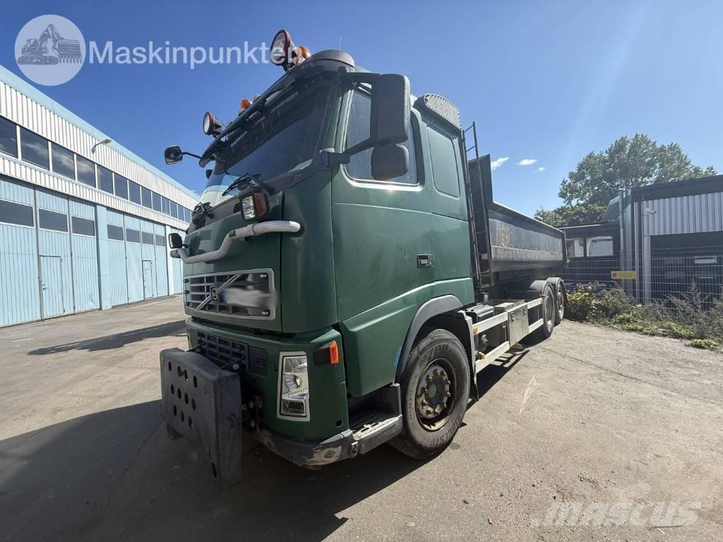 Volvo FH 520 Rol kiper kamioni s kukama za dizanje