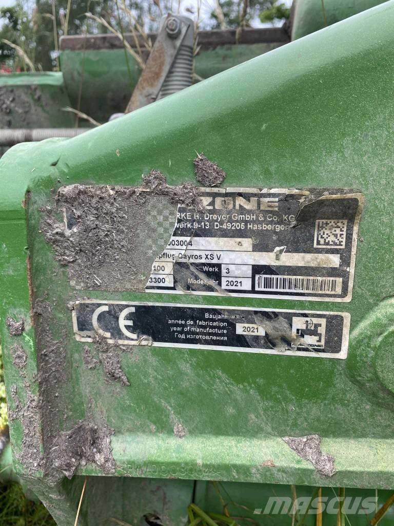 Amazone Cayros XS V Plugovi okretači