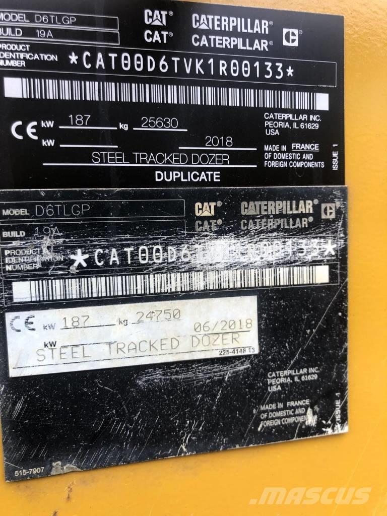 CAT D 6 T LGP Buldožeri gusjeničari