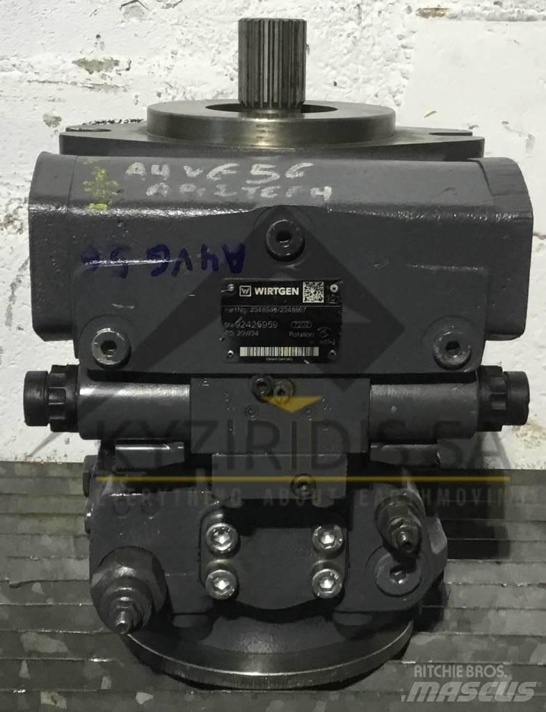 Wirtgen A4VG56 Hidraulika