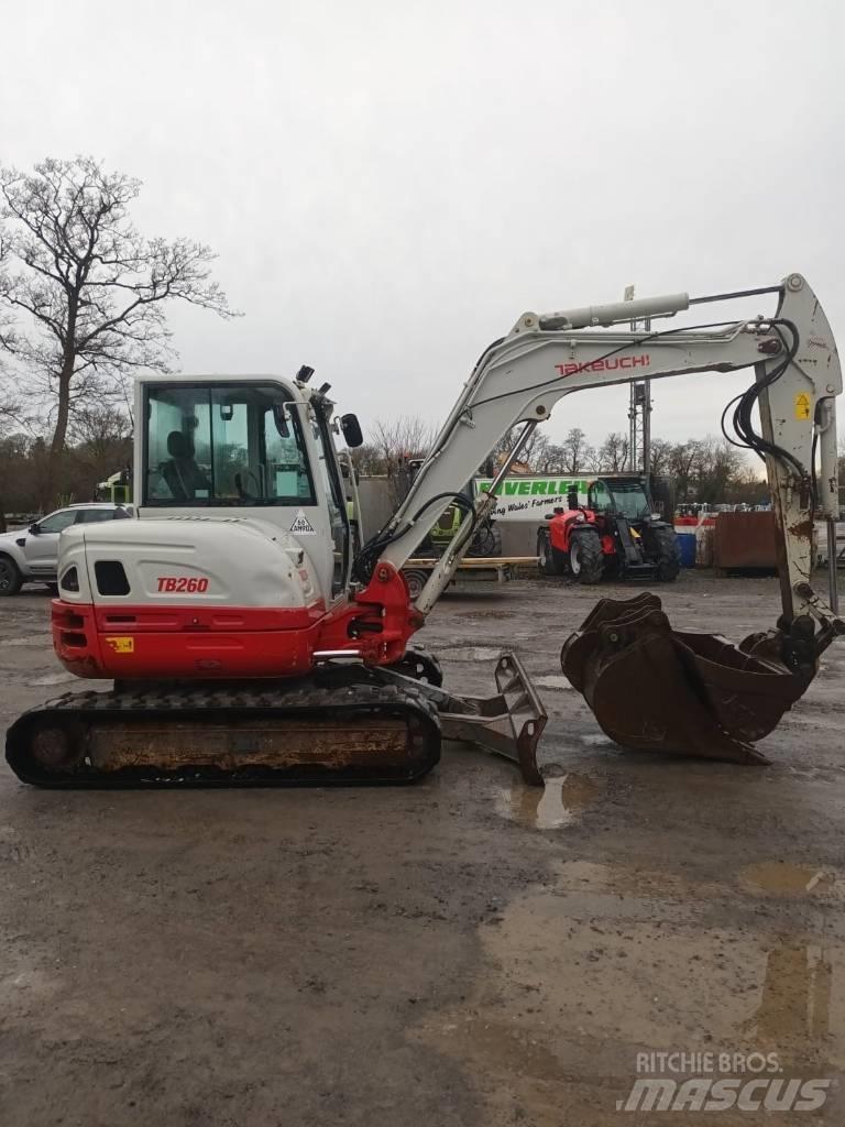 Takeuchi TB 260 Mini bageri <7t