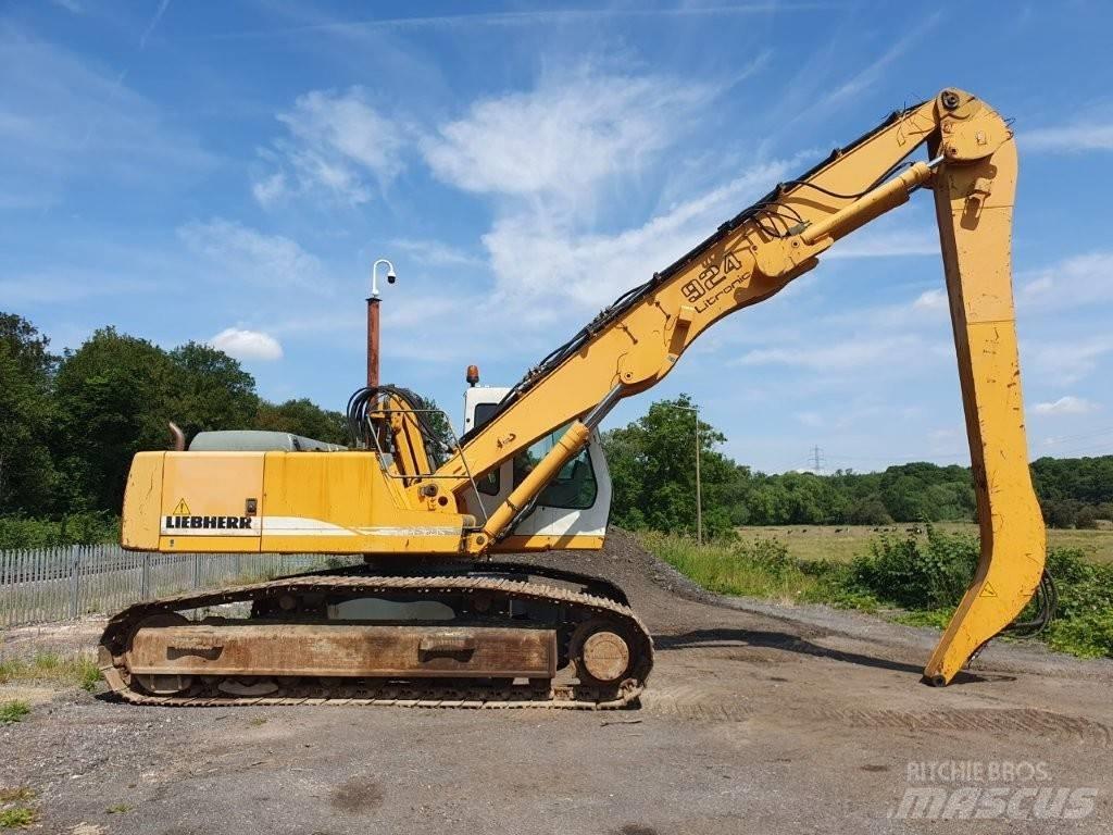 Liebherr R 924 B EW Bageri za manipuliranje materijalom / otpadom