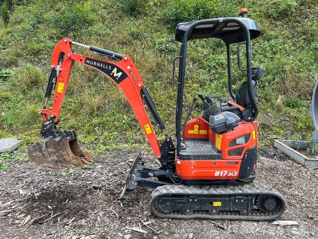 Kubota U 17-3 Mini bageri <7t