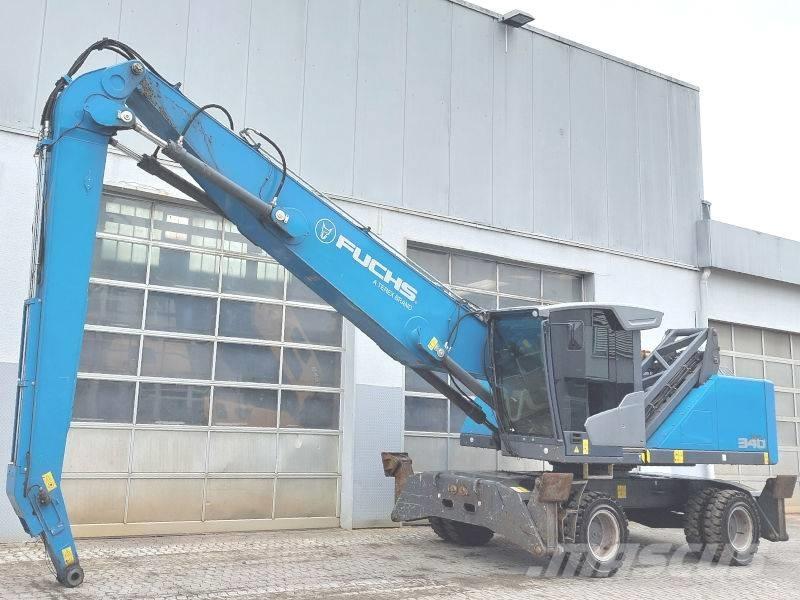 Fuchs MHL 340 F Bageri za manipuliranje materijalom / otpadom