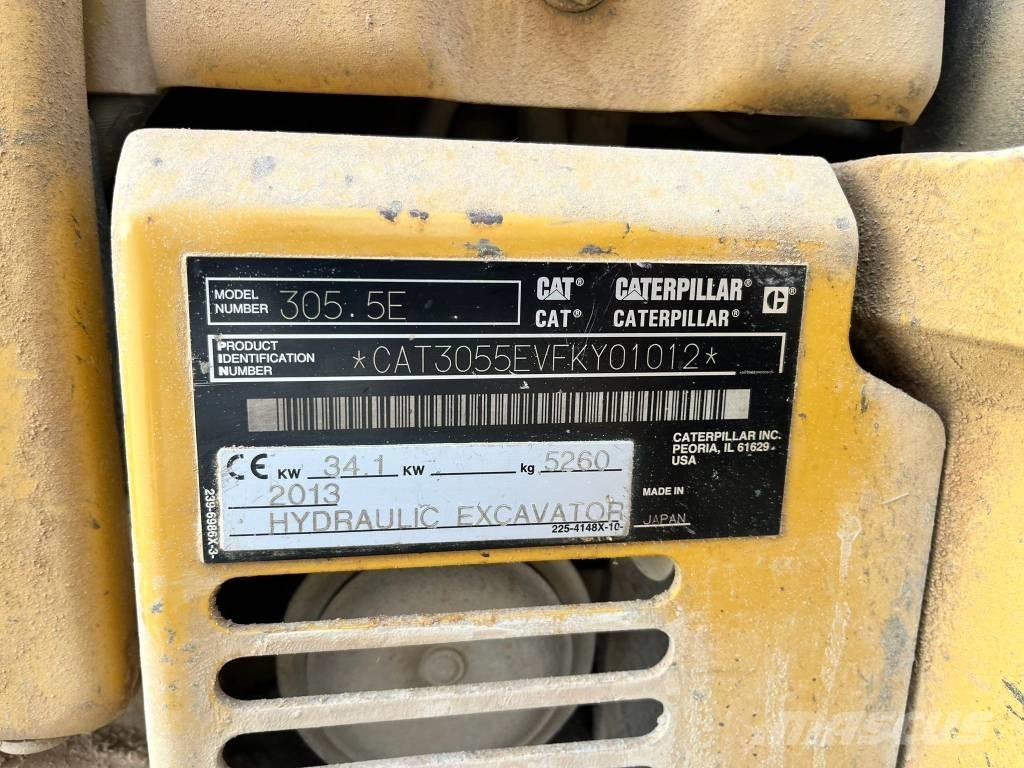 CAT 305.5 Mini bageri <7t