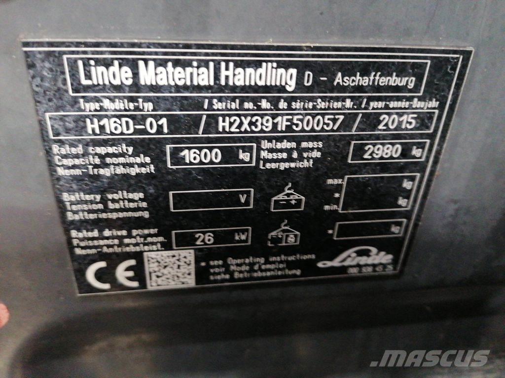 Linde H16D-01 Dizelski viličari