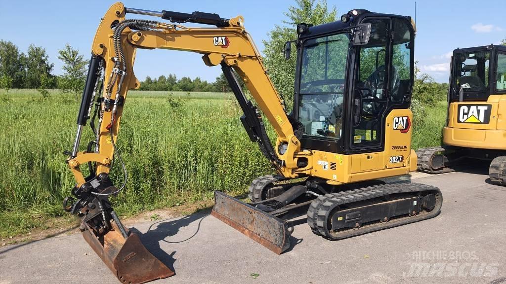 CAT 302.7 DCR 07A Mini bageri <7t