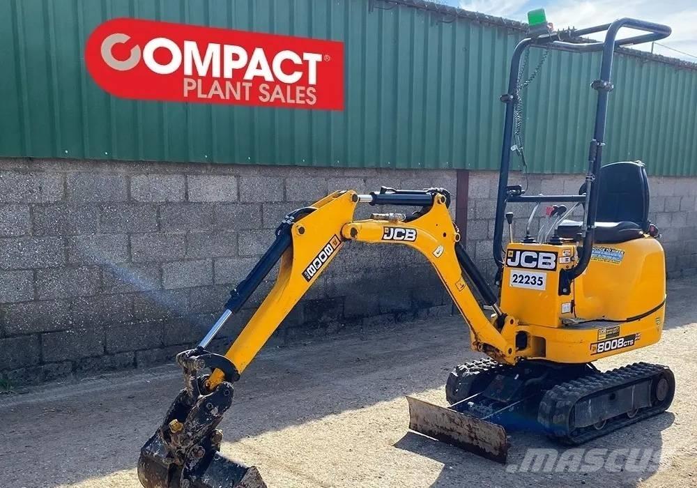 JCB 8008 Mini bageri <7t