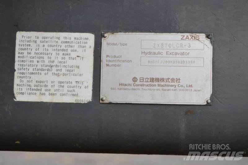 Hitachi ZX870 Mini bageri <7t