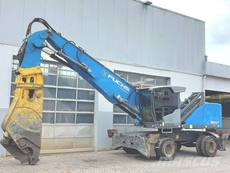 Fuchs MHL 350 F FQC Bageri za manipuliranje materijalom / otpadom