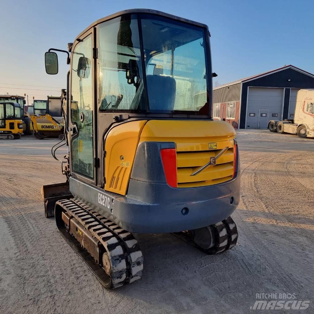 Volvo EC 27 C Mini bageri <7t