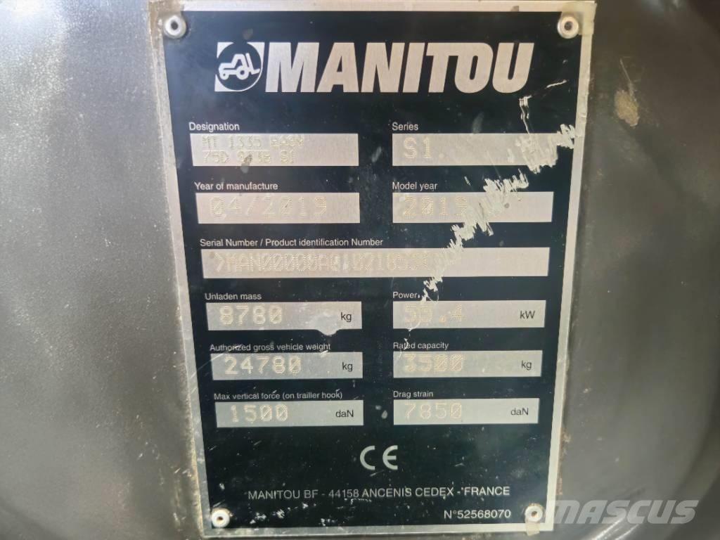 Manitou MT 1335 Teleskopski viličari